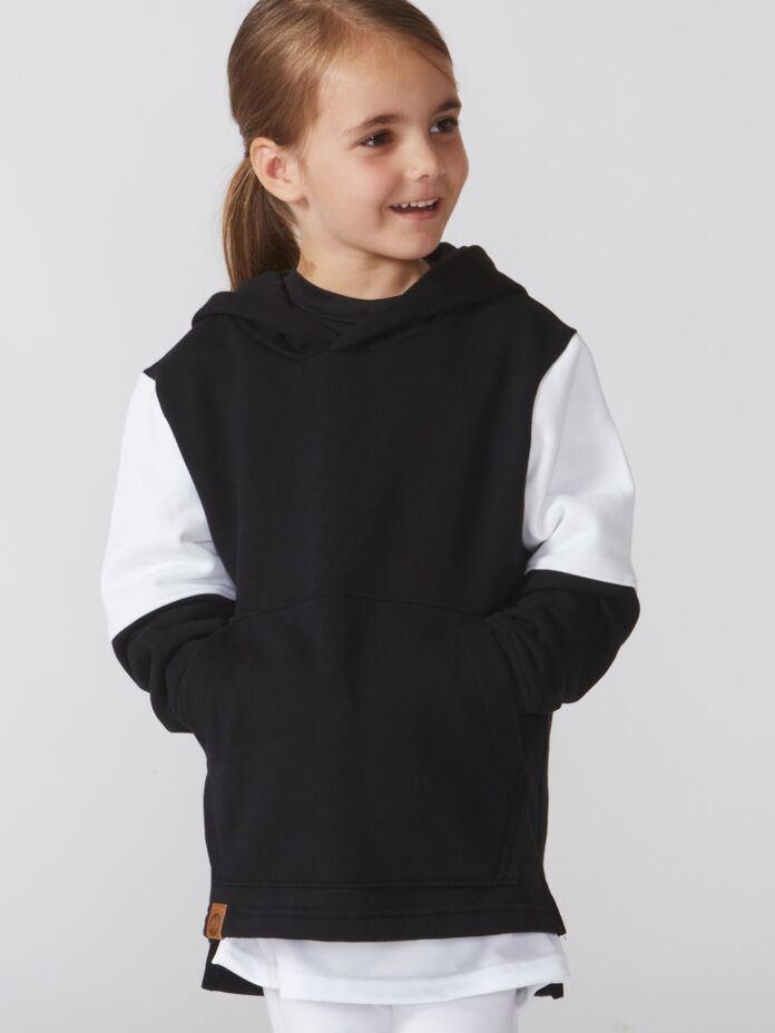 Youth Unisex Color-Block Hoodie Thumbnail