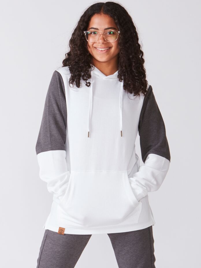 Adult Unisex Color-Block Hoodie Thumbnail