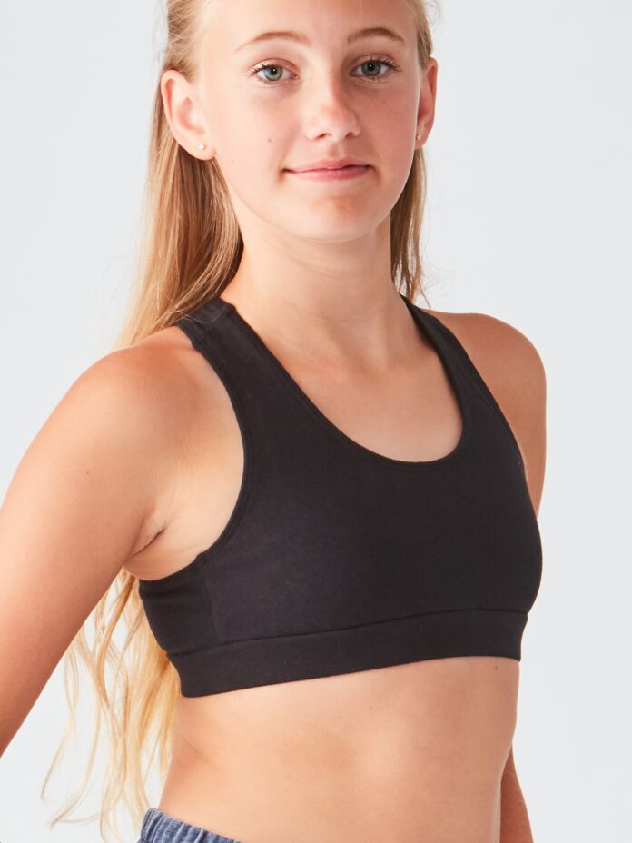 Girls Cotton/Spandex Bra Thumbnail