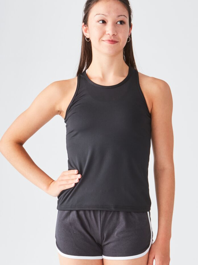 Ladies Poly/Spandex Racer Back Tank Thumbnail