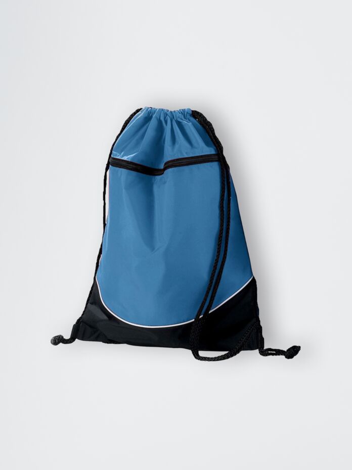 Tri-Color Drawstring Backpack Thumbnail
