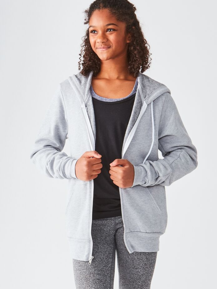 Bella + Canvas Adult Unisex Premium Fleece Full-Zip Hoodie Thumbnail