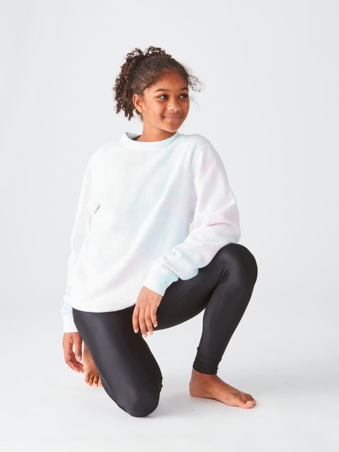 Adult Unisex Midweight Tie-Dye Crewneck Thumbnail