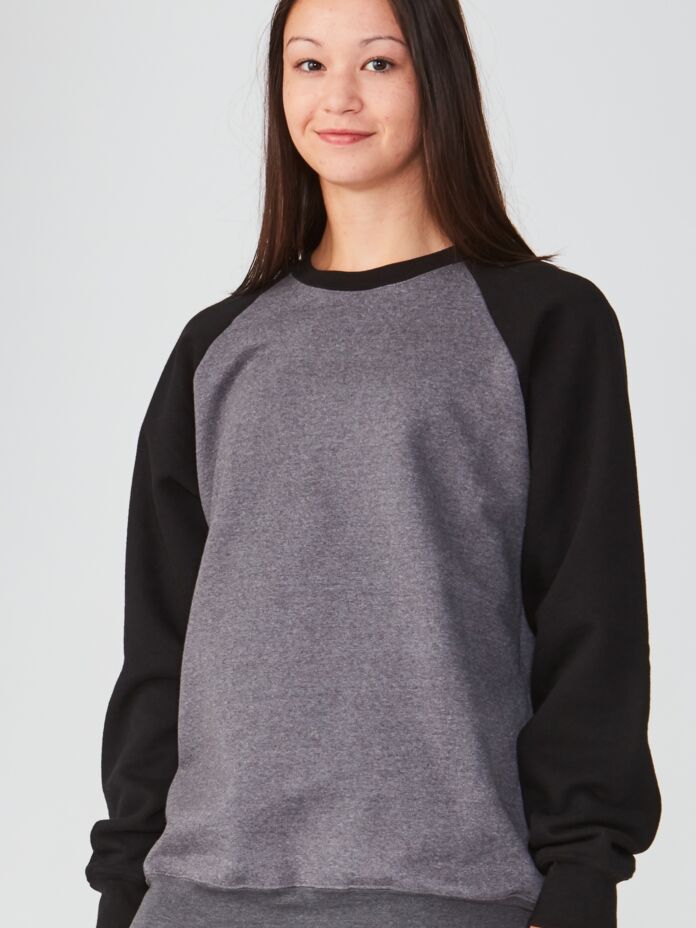 Studio Essentials Adult Unisex Raglan Crewneck Thumbnail
