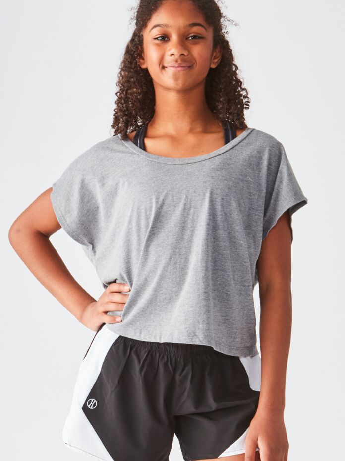Studio Essentials Ladies Jersey Boxy Crop T-Shirt Thumbnail