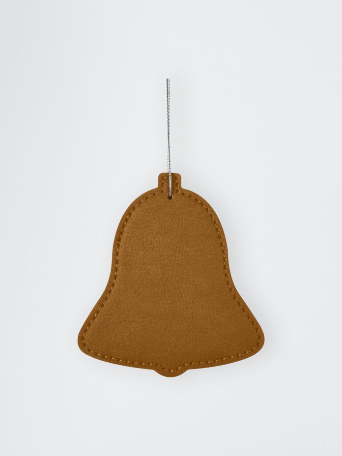 Bell Leatherette Ornament Thumbnail