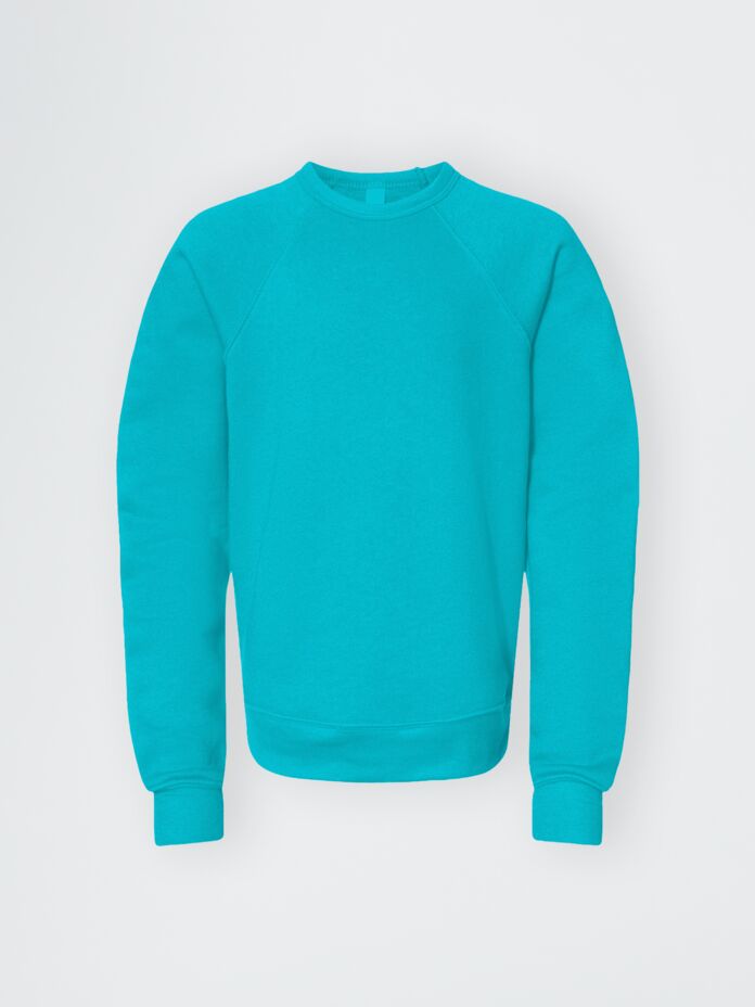 Studio Essentials Toddler Unisex Solid Raglan Sweatshirt Thumbnail