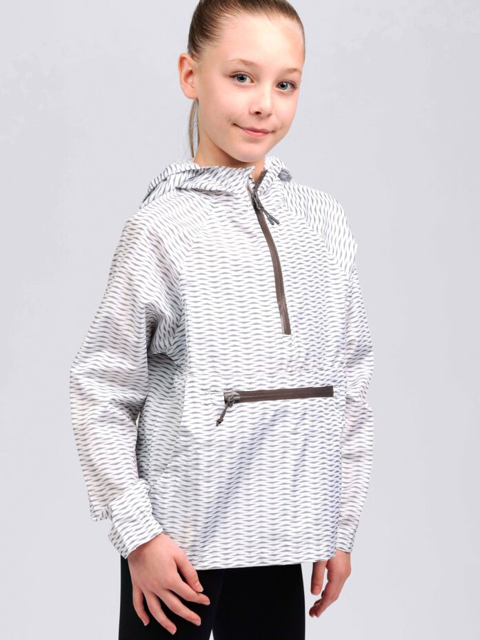 Youth Unisex 1/4 Zip Windbreaker Thumbnail