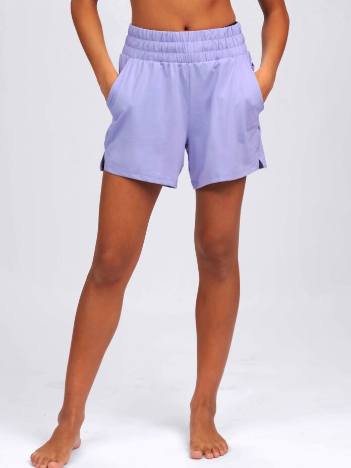 Ladies Lightweight Soft-Knit Shorts Thumbnail