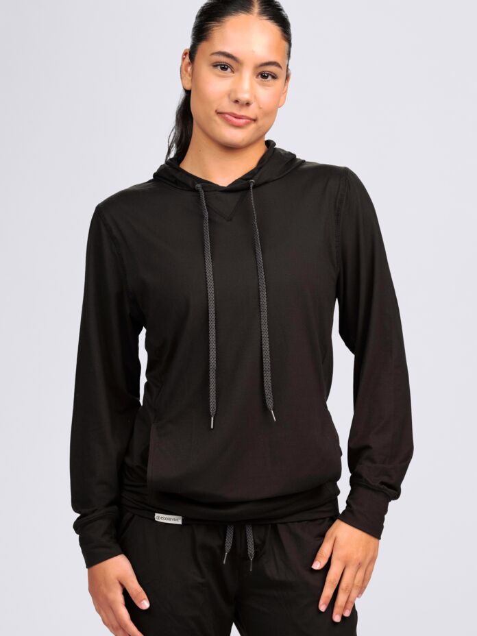 Adult Unisex Lightweight Soft-Knit Hoodie Thumbnail