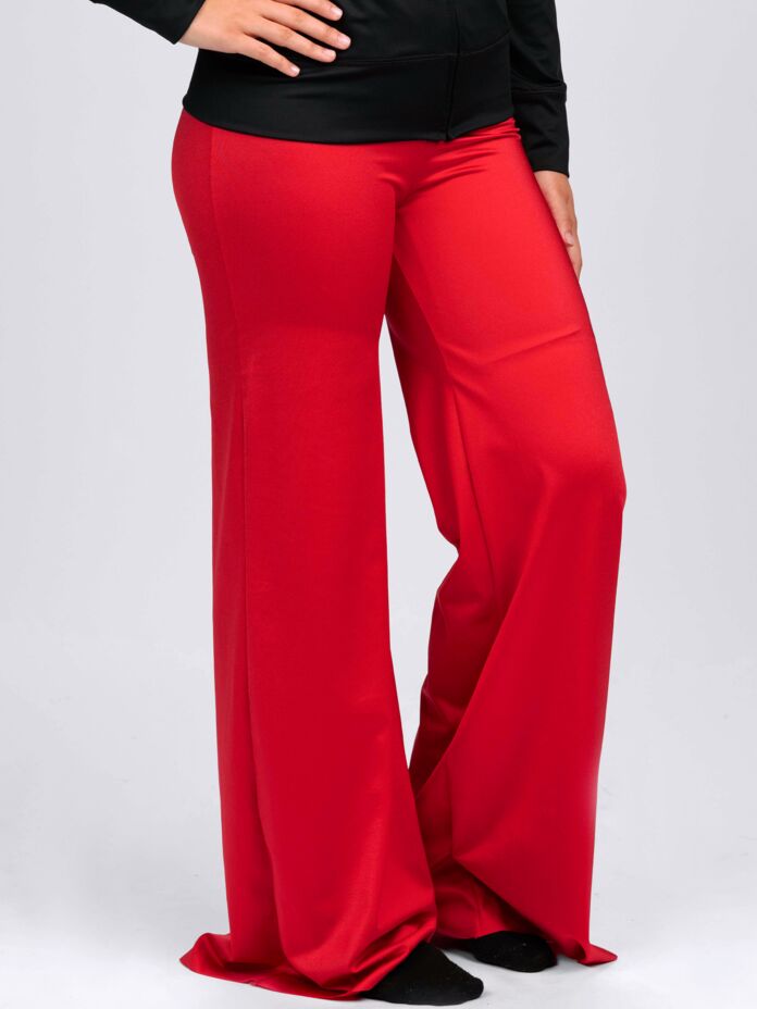 Ladies Lustre Wide Leg Pants Thumbnail