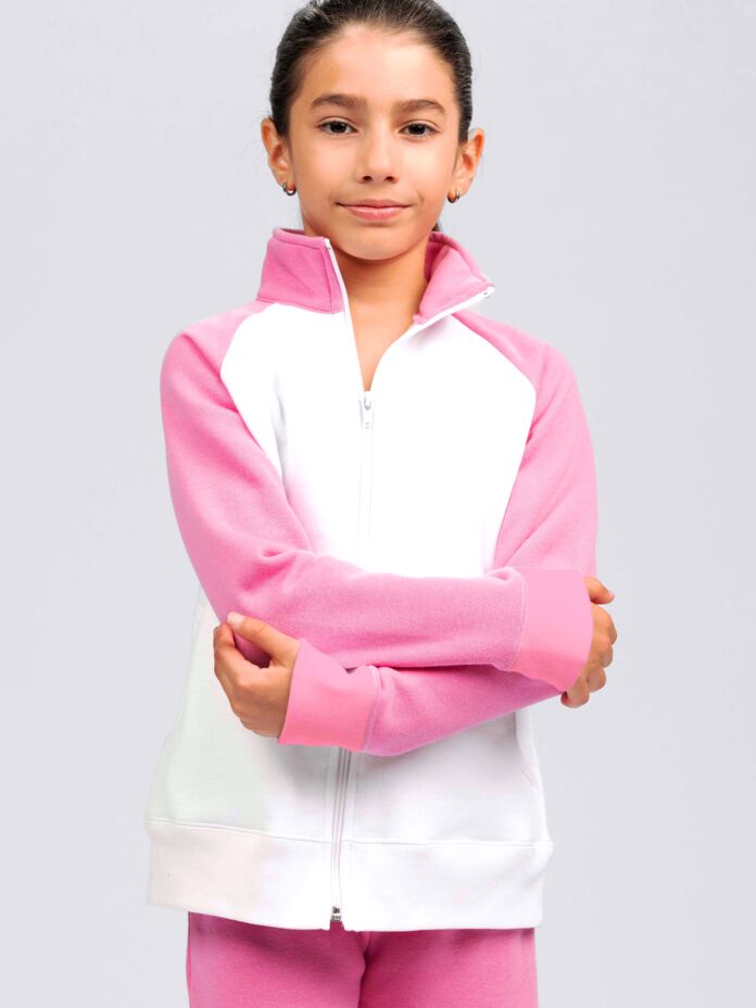 Studio Essentials Girls Contrast Jacket Thumbnail