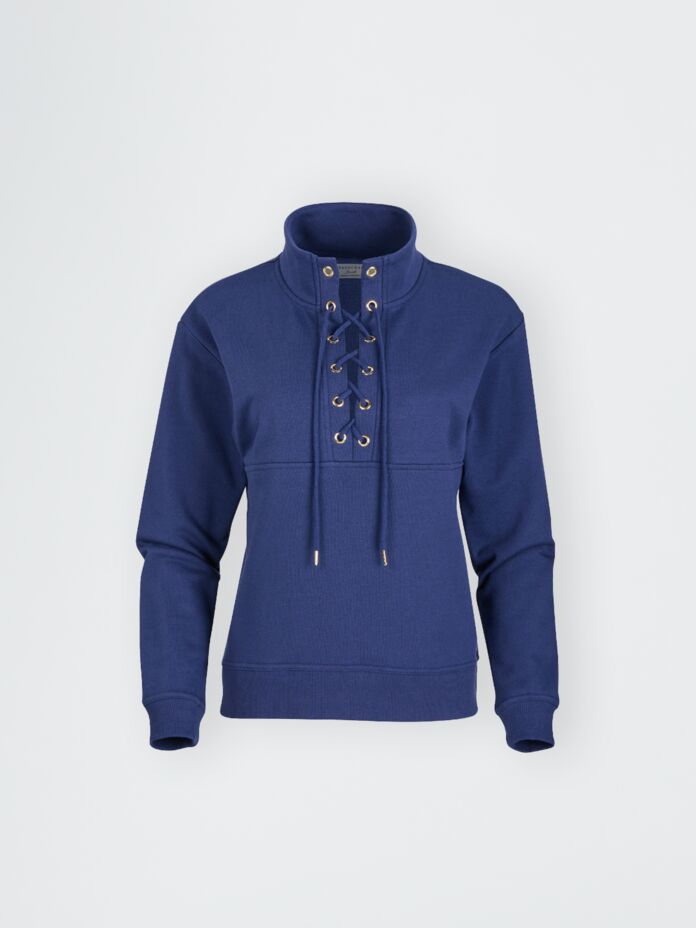 Ladies Lace up Pullover Thumbnail