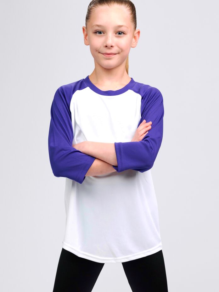 Youth Unisex Wicking Baseball Jersey Thumbnail