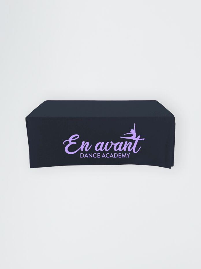 Polycotton Twill Table Throw - 8' Table, Drape style, 4 sided, Closed Back Thumbnail