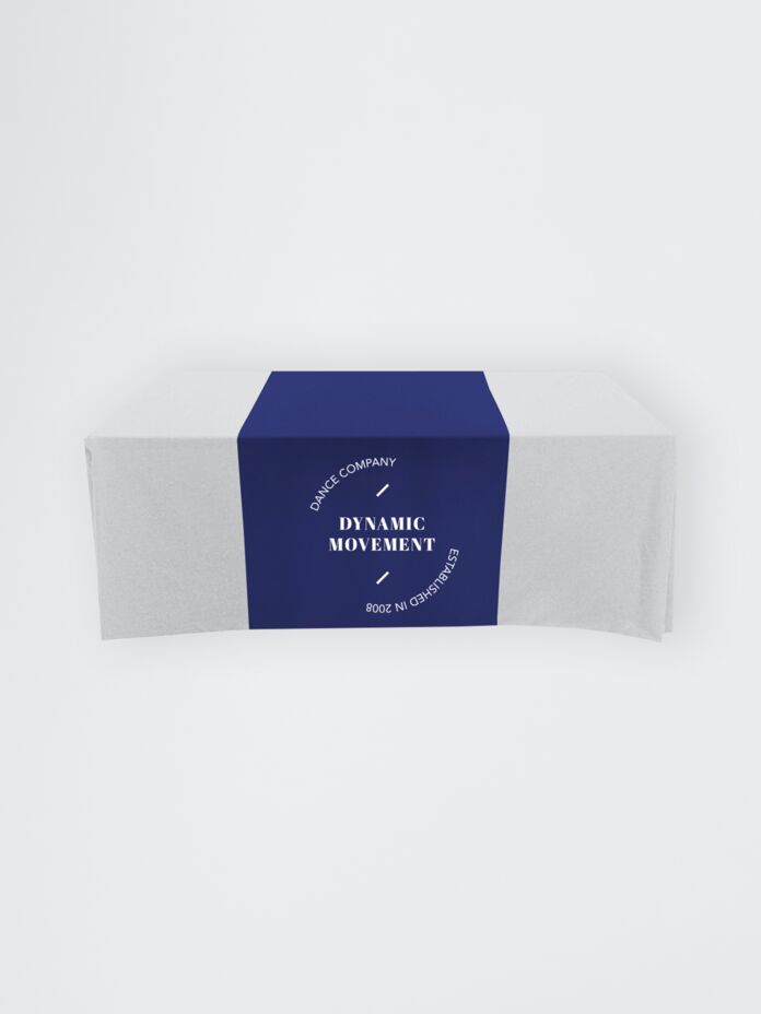 Polycotton Twill Table Runner - 30x90, Covers Front, Top and Back Thumbnail