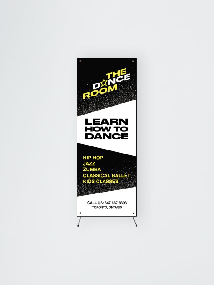 Advertising Banner - 23" x 64" Thumbnail
