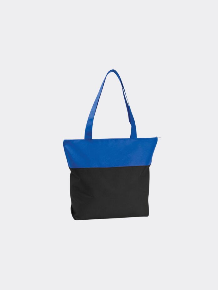Poly Pro Two‑Tone Zippered Tote Thumbnail