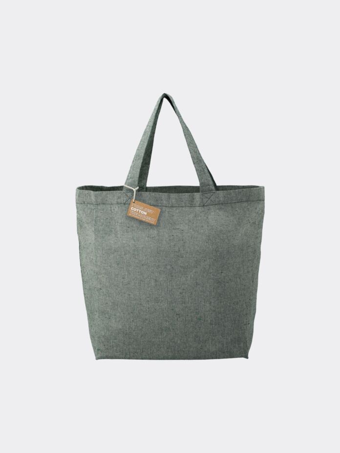 Recycled 5oz Cotton Twill Grocery Tote Thumbnail