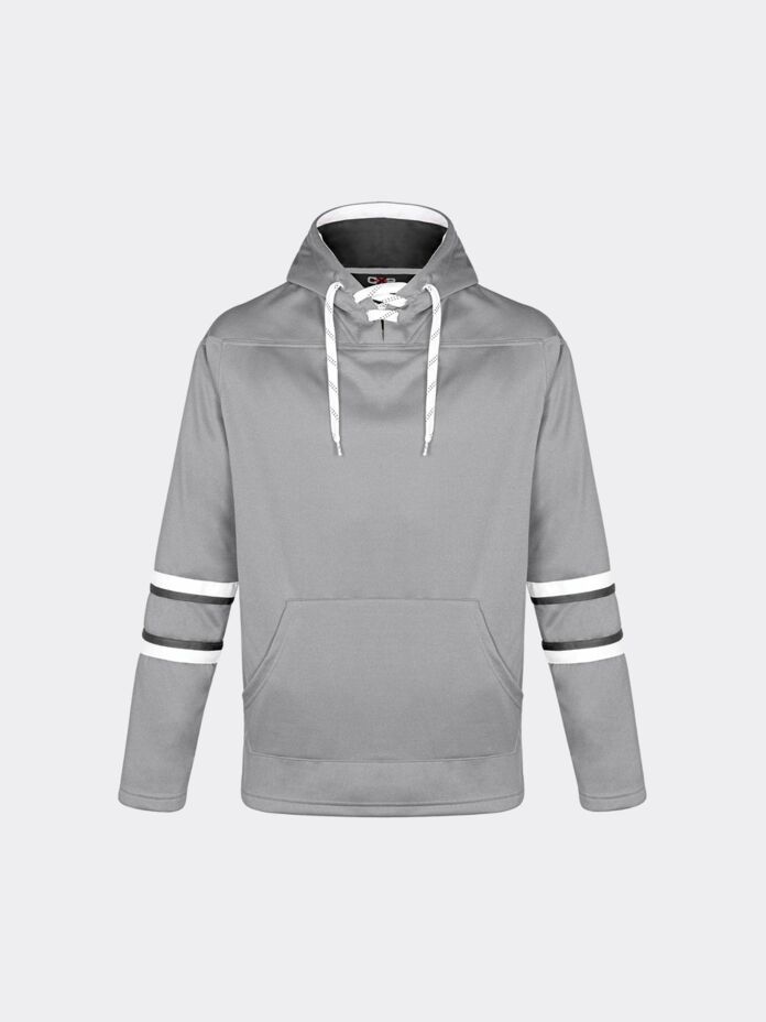 Dangle Adult Unisex Pullover Hockey Lace Hooded Sweatshirt Thumbnail