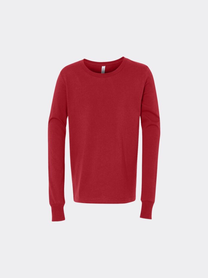 Bella + Canvas Youth Unisex Jersey Long Sleeve Tee Thumbnail