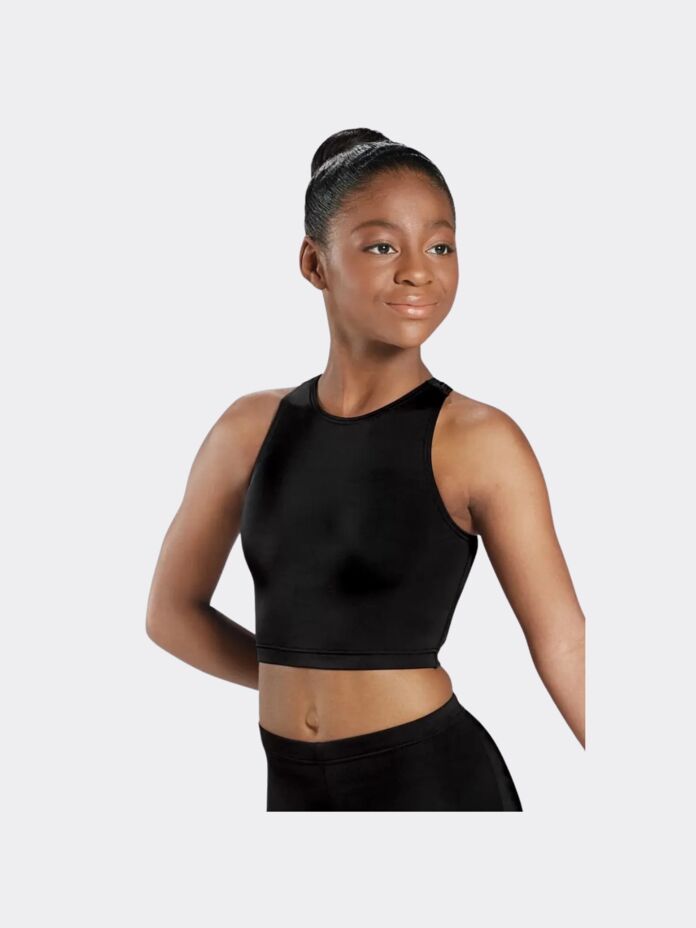 Ladies High Neck Crop Top Thumbnail