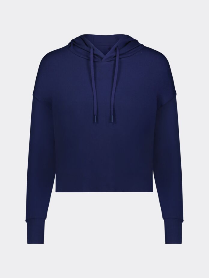 Ladies Effortless Crop Hoodie  Thumbnail