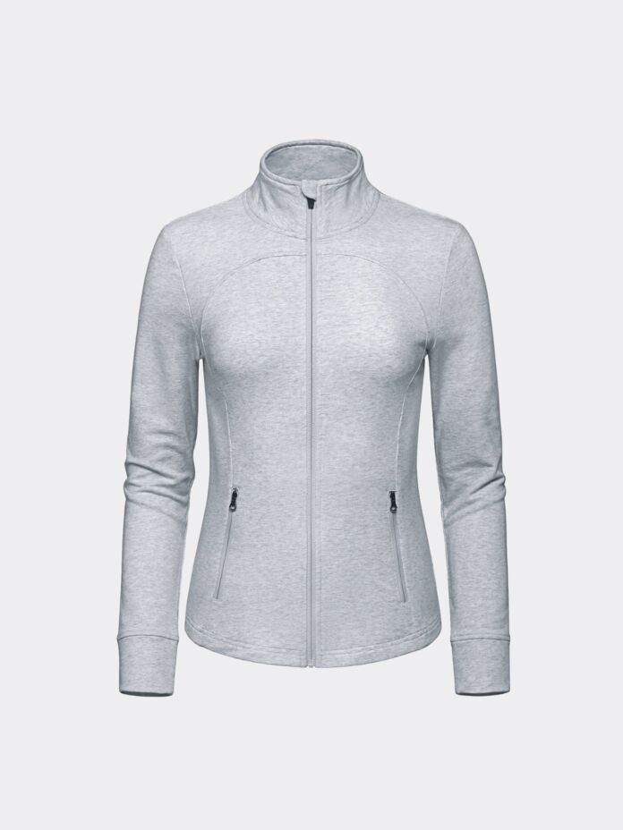 Ladies Lightweight French Terry Full Zip Sweatshirt Thumbnail